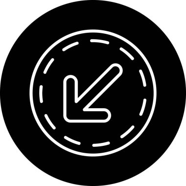 ok simgesi, vektör illüstrasyonu