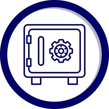 Bilgisayar. Web simgesi basit illüstrasyon