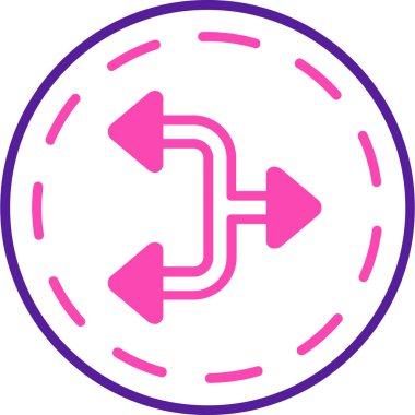 seo modern simgesinin vektör illüstrasyonu