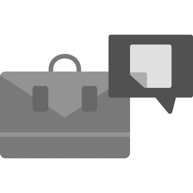 İş çantası vektör simgesi. Siyah illüstrasyon beyaz arkaplanda izole edildi. İş çantası vektör simgesi. Web ve mobil tasarım için grafik tasarımı.