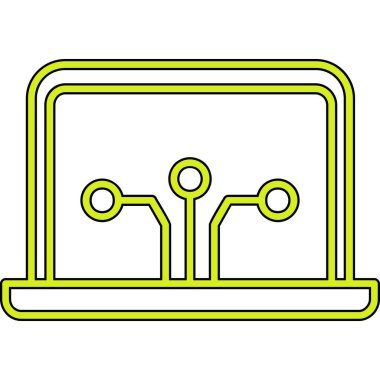 dizüstü bilgisayar aygıtı simgesi