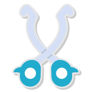 Çapa. Web simgesi basit illüstrasyon