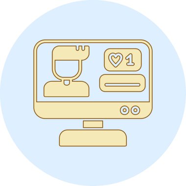 kalp simgesi modada izole edilmiş arkaplan