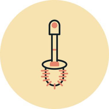 Modern b 'nin vektör illüstrasyonu