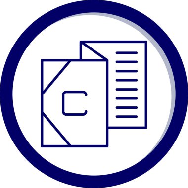 dosya simgesi, vektör illüstrasyonu