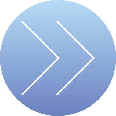 Ok. Web simgesi basit illüstrasyon