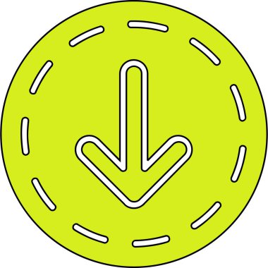 Ok simgesi simgesi tasarımı