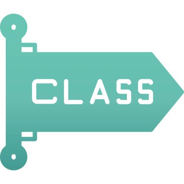 Modern eğitim ikonunun vektör illüstrasyonu