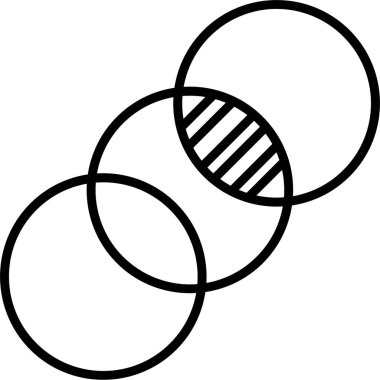 Diyagram ikon tasarımı vektör çizimi