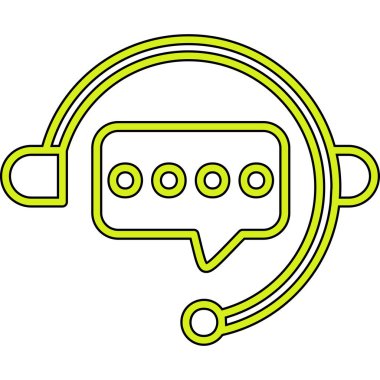 Beyaz arkaplanda izole edilmiş bir gülümseme simgesi olan satır konuşma balonu. Mutlu yüz. Mutlu sohbet sembolü. Gülümse. Renkli taslak konsepti. vektör