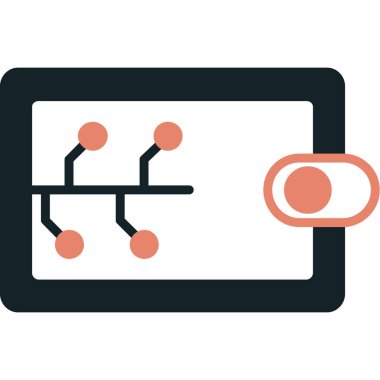 ağ paylaşım simgesi çizimi