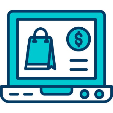 çevrimiçi alışveriş ve bilgisayar
