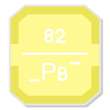 Tek b 9 simgesinin vektör illüstrasyonu