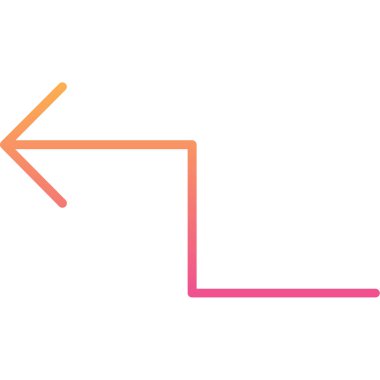 ok simgesi vektör illüstrasyonu