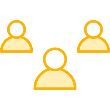 insanlar simge vektör illüstrasyonu