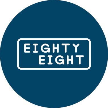 7 numaralı simge vektör illüstrasyonu