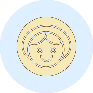 Yen işaretli para. vektör illüstrasyonu