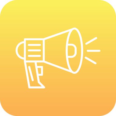 hoparlör vektör simgesi çizim tasarımı