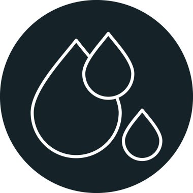 Moda tasarım tarzında simge bırak. Bırakma simgesi beyaz arkaplanda izole edildi. basit ve modern düz sembol vektör simgesini bırak.