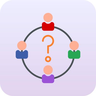 İnsan simgesinin vektör illüstrasyonu