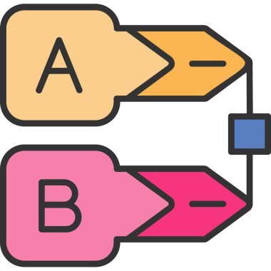Basit vektör illüstrasyon simgesi