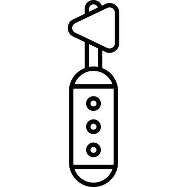 Zil. Web simgesi basit tasarım