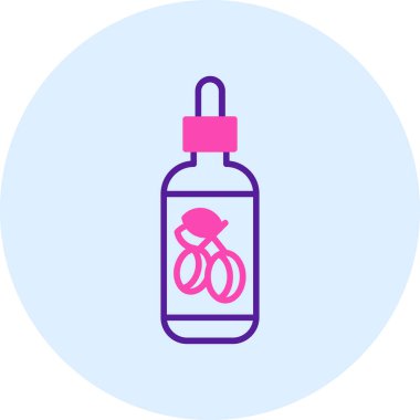 Bebek şişesi. Web simgesi basit illüstrasyon