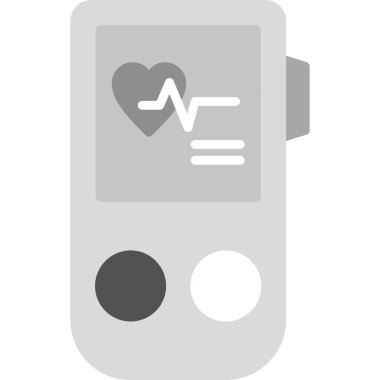 kan kalp vektörü sembolü düz simge