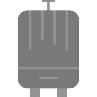 Elektrikli ısıtıcı vektör simgesi