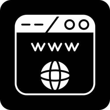 Tarayıcı internet tarayıcı simgesi ana hat biçiminde