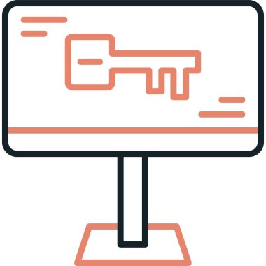 seo modern simgesinin vektör illüstrasyonu