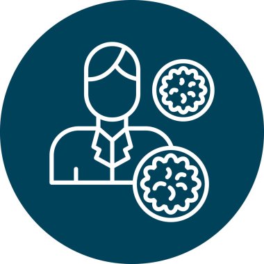 Doktor Simge vektör illüstrasyonu