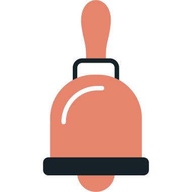 Tek bir izole edilmiş et simgesinin vektör çizimi