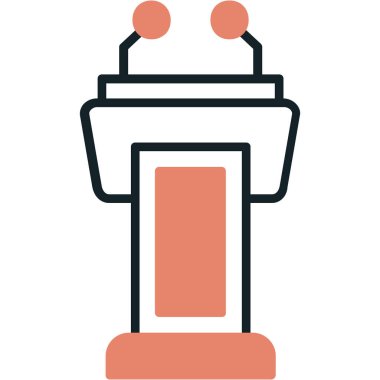 Vektör kahve makinesi simgesi