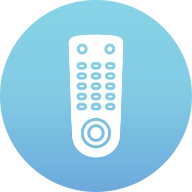 vector illustration of remote control modern icon