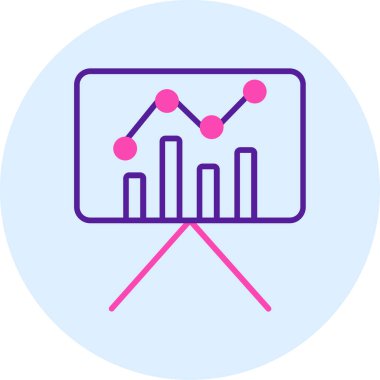 İş. Web simgesi basit illüstrasyon