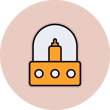 Vektör illüstrasyonu, seo modern simge