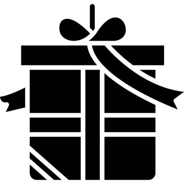 hediye simgesi vektör illüstrasyonu