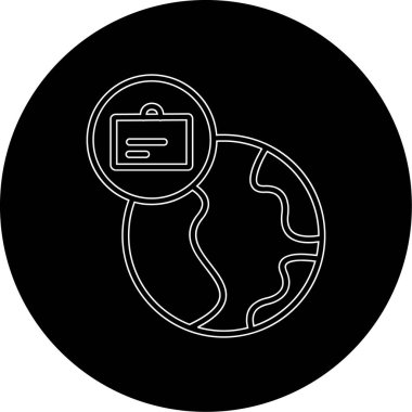 seo modern simgesinin vektör illüstrasyonu