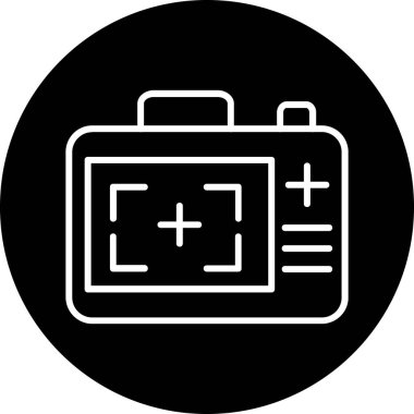 pil vektör çizgisi simgesi