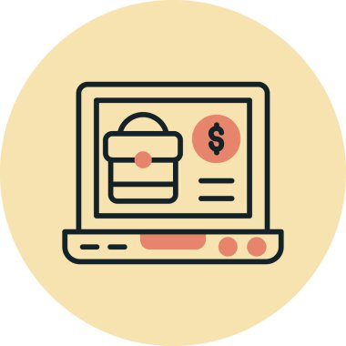 İnternetten alışveriş. Basit tasarım