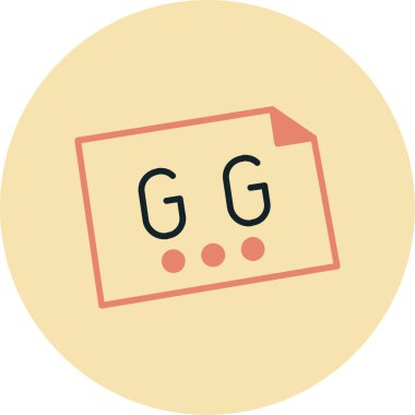 dosya biçimi vektör illüstrasyonuName