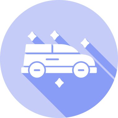 - Araba. Web simgesi basit illüstrasyon