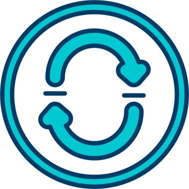 Simge vektör illüstrasyonunu tazele