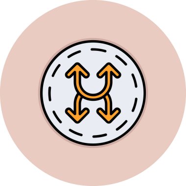 seo modern simgesinin vektör illüstrasyonu