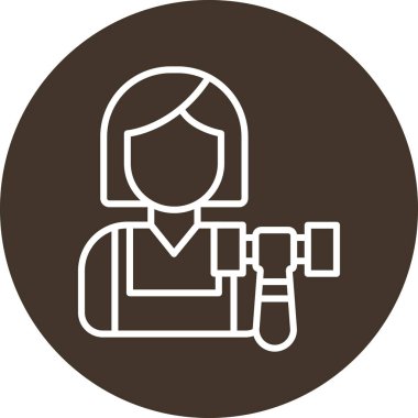 Kadın vektör illüstrasyonu