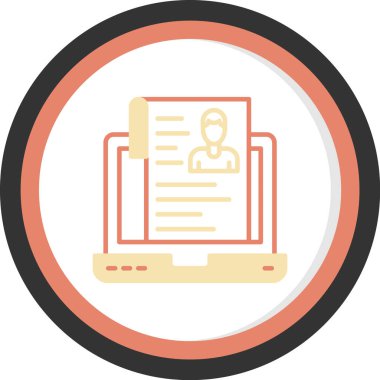 Seo simgesinin vektör illüstrasyonu