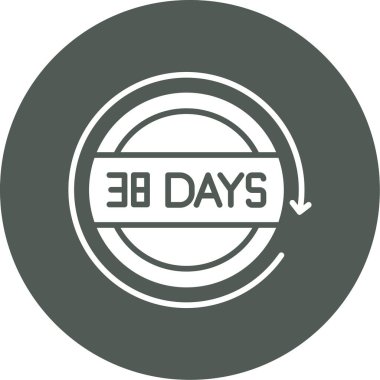 Modern simgenin vektör illüstrasyonu