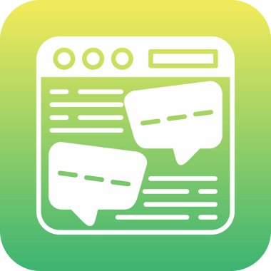 Eşsiz haber vektör çizgisi simgesi