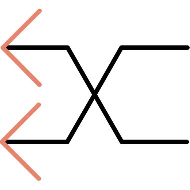 ok simgesi vektör illüstrasyonu